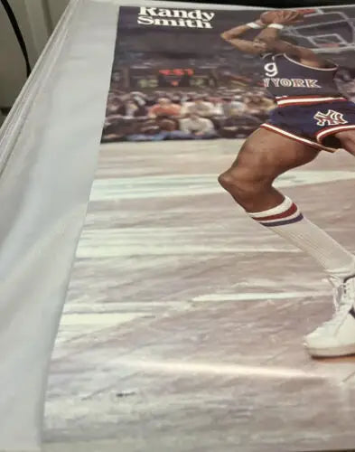 Randy Smith 1981-82 New York Knicks Converse advertising poster for collectors