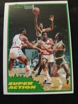 1981-82 Topps - Robert Parish #108E. Boston Celtics. EX - EX+ - Basketball Card Single