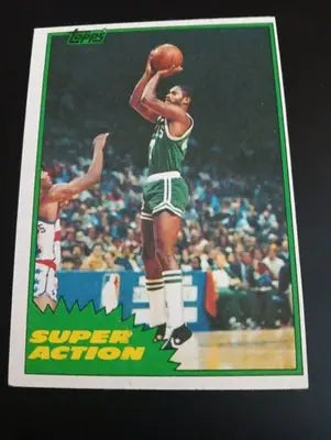 1981-82 Topps - Tiny Archibald #100E. Boston Celtics. EX - NRMT - Basketball Card Single