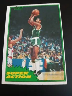 1981-82 Topps - Tiny Archibald #100E. Boston Celtics. EX - NRMT - Basketball Card Single