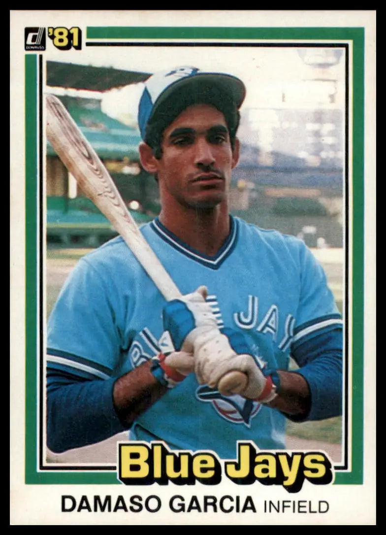 1981 Donruss Damaso Garcia RC 269 Toronto Blue Jays NM - Baseball Card Single