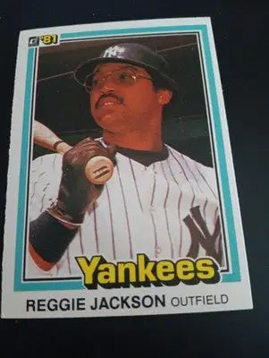 1981 Donruss - Reggie Jackson #228. NY Yankees. NRMT+