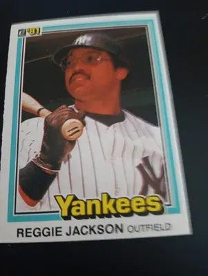 1981 Donruss - Reggie Jackson #228. NY Yankees. NRMT+