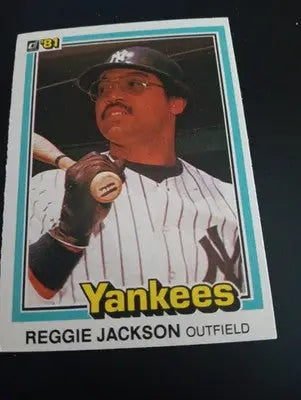 1981 Donruss - Reggie Jackson #228. NY Yankees. NRMT+