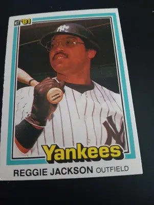 1981 Donruss - Reggie Jackson #228. NY Yankees. NRMT+