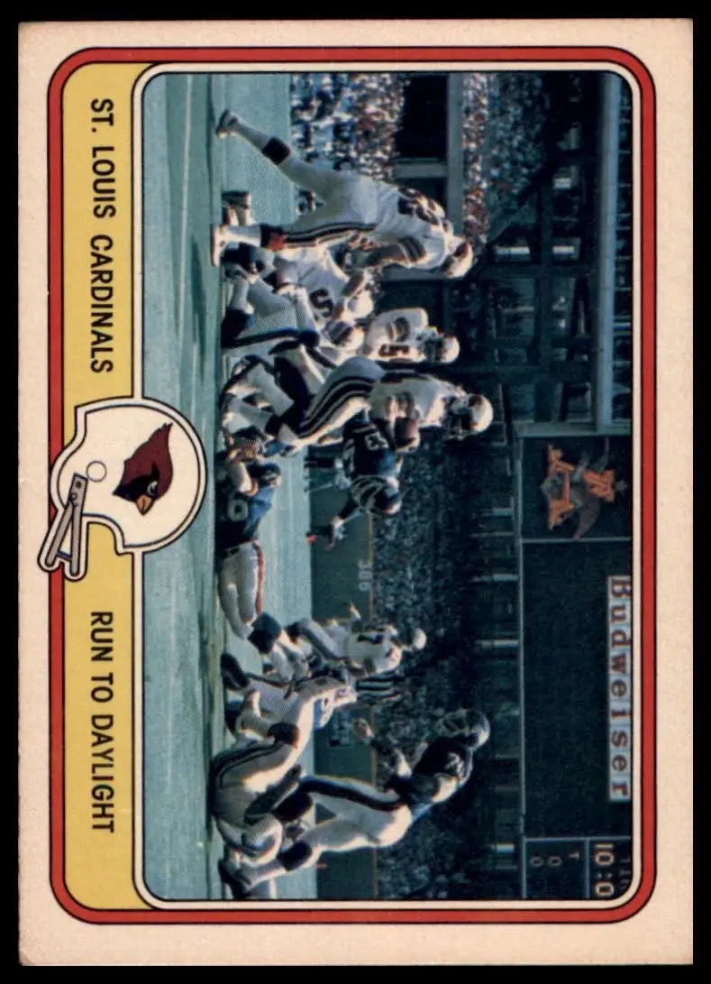 1981 Fleer Teams in Action St Louis Cardinals #45 Football Card NFL Sports - Football Card Single