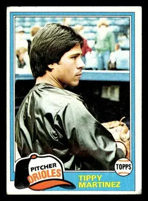 1981 Topps #119 Tippy Martinez - Baseball Card Single