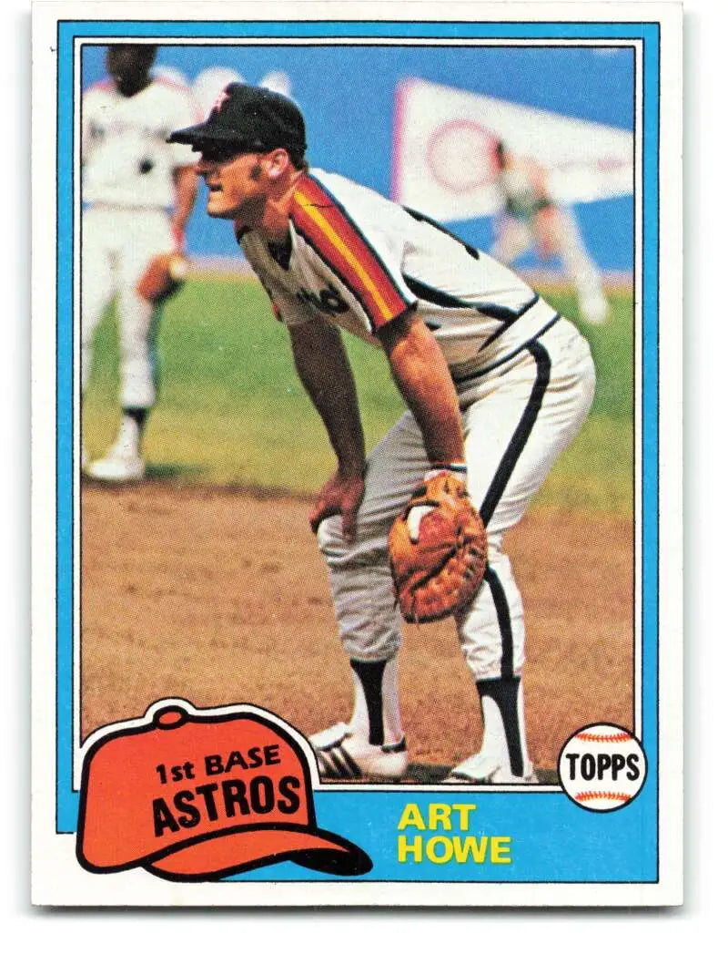1981 Topps #129 Art Howe EX Excellent Houston Astros Baseball Card - Baseball Card Single