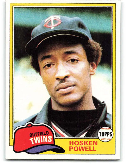 1981 Topps #137 Hosken Powell EX Excellent Minnesota Twins Baseball Card - Baseball Card Single