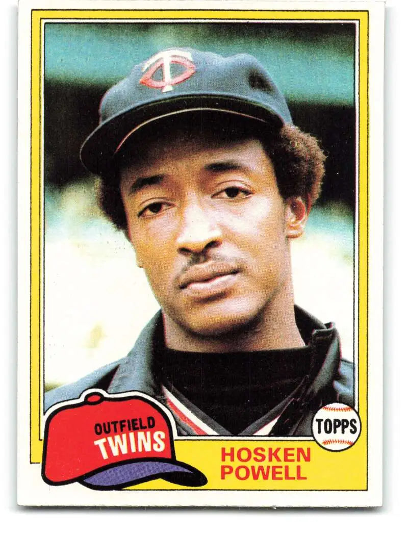 1981 Topps #137 Hosken Powell EX Excellent Minnesota Twins Baseball Card - Baseball Card Single