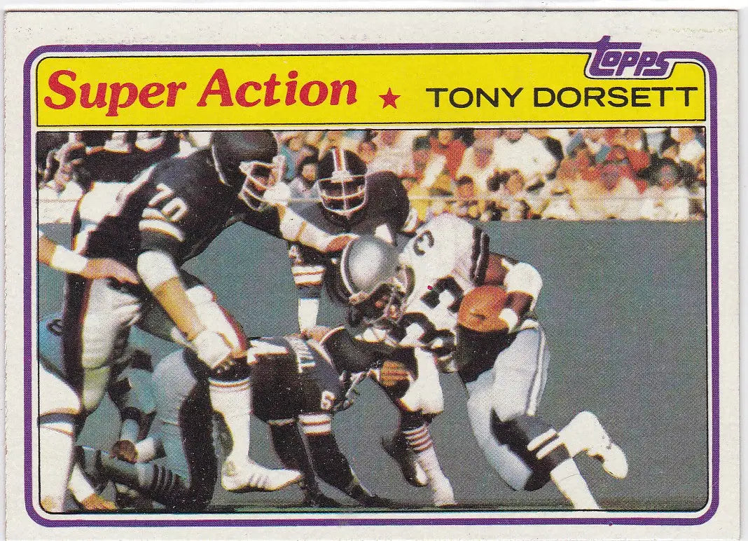 1981 Topps #138 Tony Dorsett Super Action Dallas Cowboys - Football Card Single