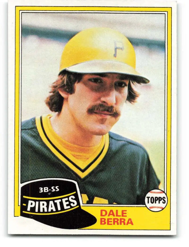 1981 Topps #147 Dale Berra EX Excellent Pittsburgh Pirates Baseball Card - Baseball Card Single