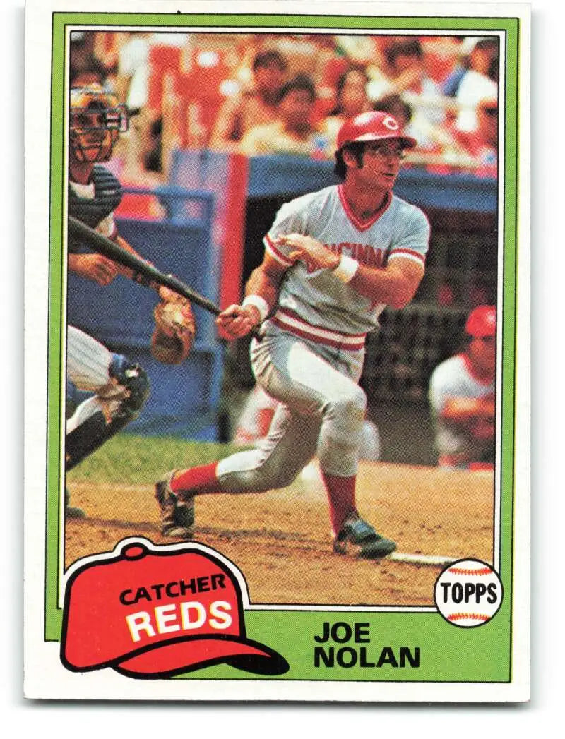 1981 Topps #149 Joe Nolan EX Excellent Cincinnati Reds Baseball Card - Baseball Card Single