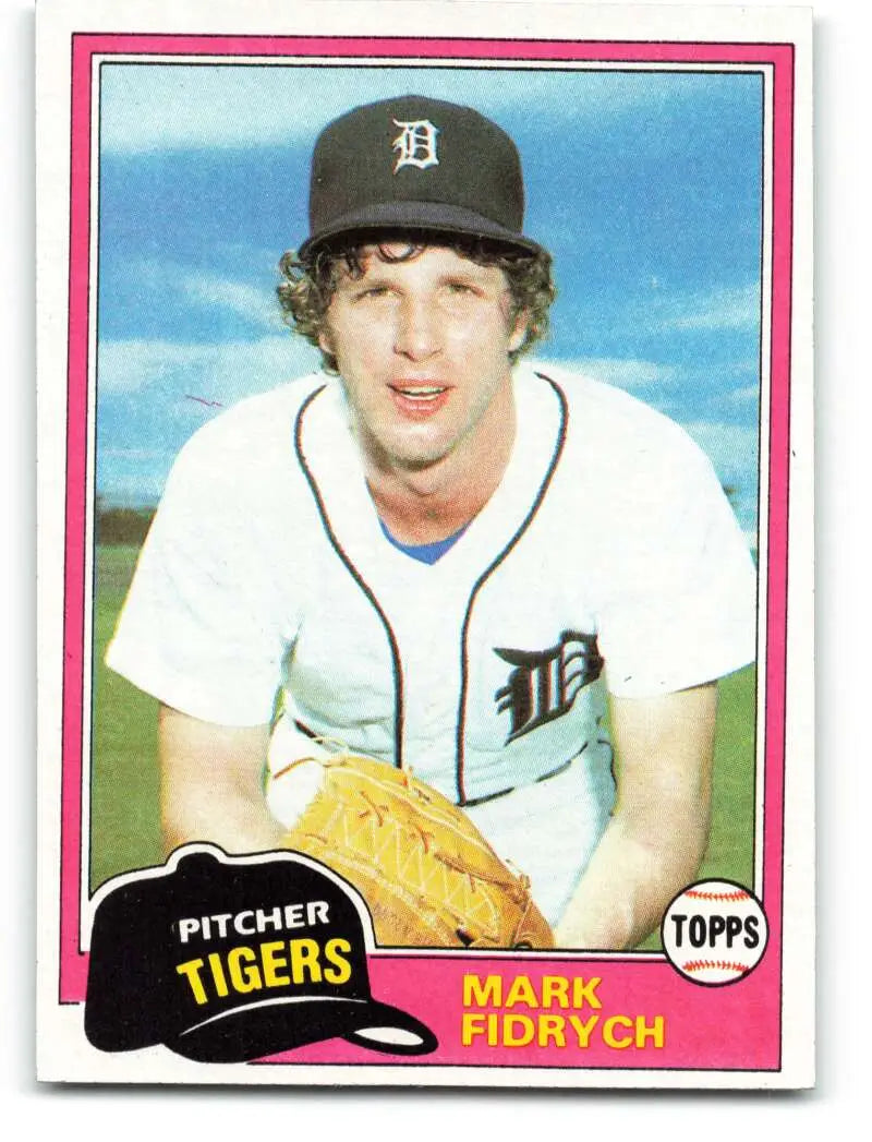 1981 Topps #150 Mark Fidrych EX Excellent Detroit Tigers Baseball Card - Baseball Card Single
