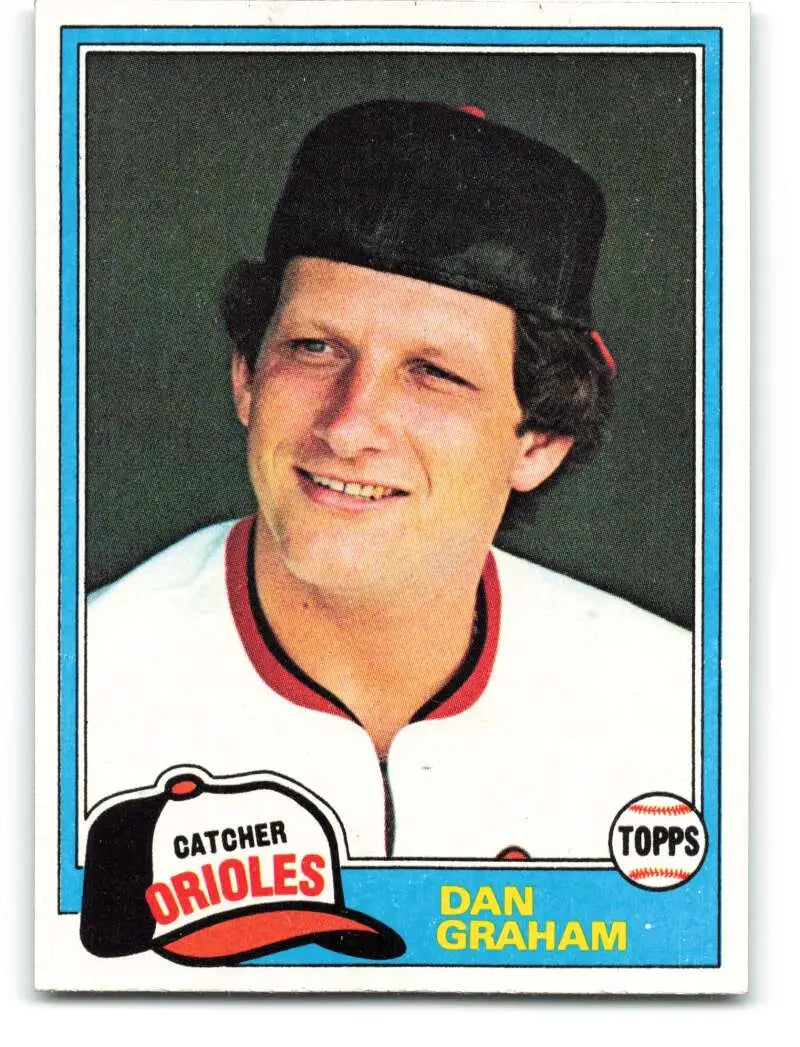 1981 Topps #161 Dan Graham EX Excellent Baltimore Orioles Baseball Card - Baseball Card Single