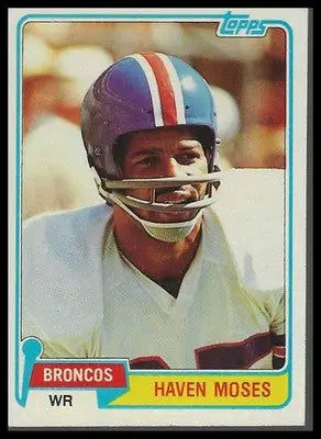 1981 Topps #187 Haven Moses