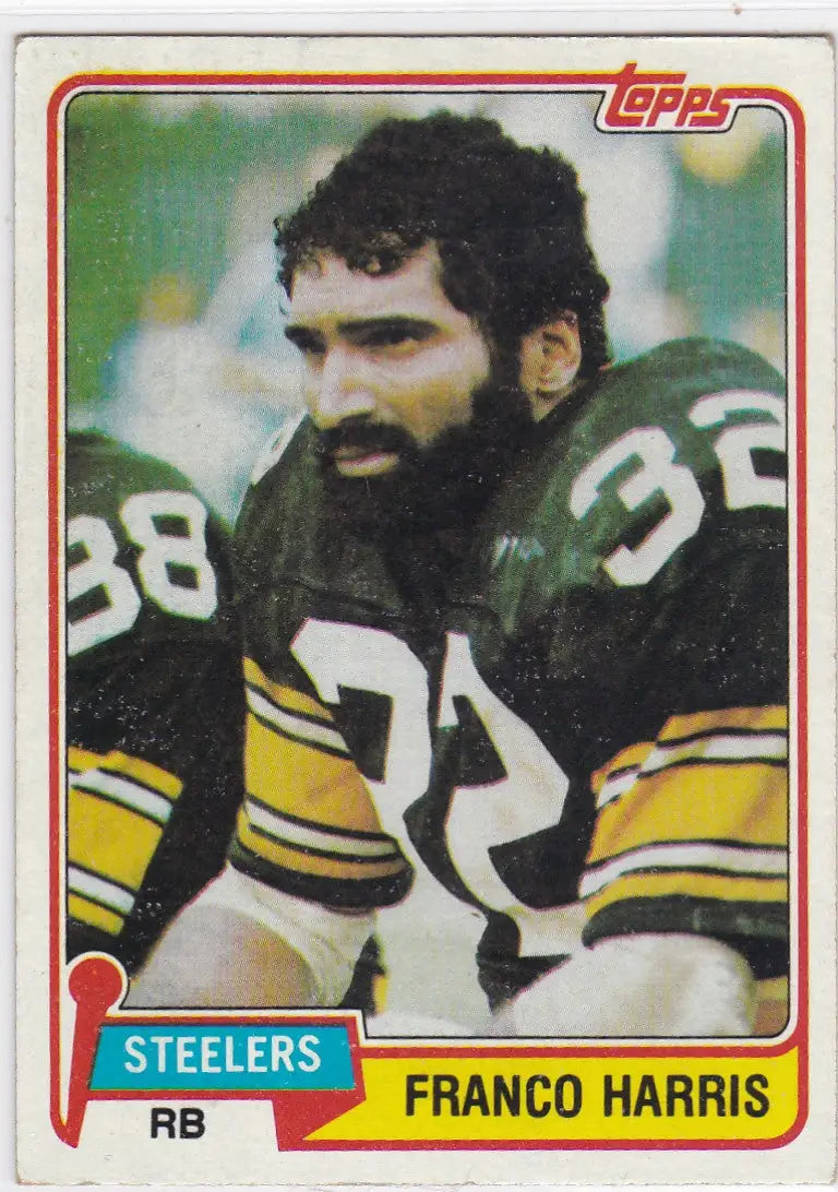 1981 Topps #220 Franco Harris Pittsburgh Steelers - Football Card Single