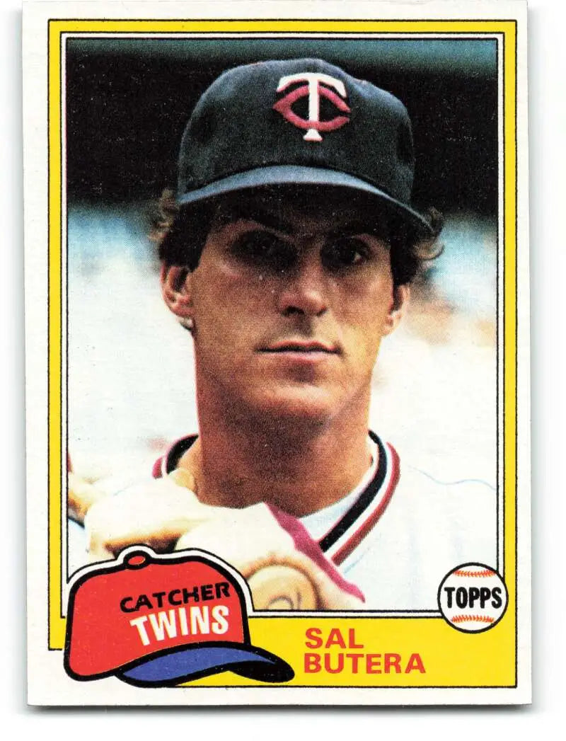 1981 Topps #243 Sal Butera EX Excellent RC Rookie Minnesota Twins Baseball Card - Baseball Card Single