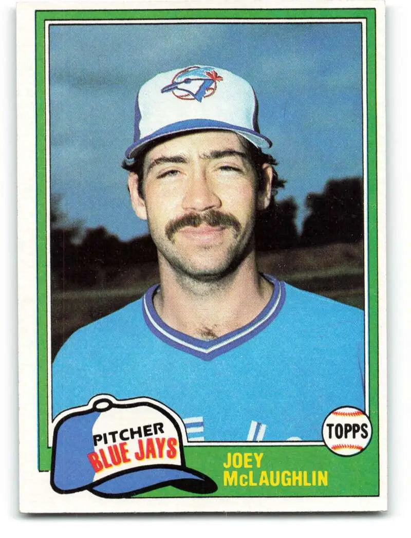 1981 Topps #248 Joey McLaughlin EX Excellent Toronto Blue Jays Baseball Card - Baseball Card Single