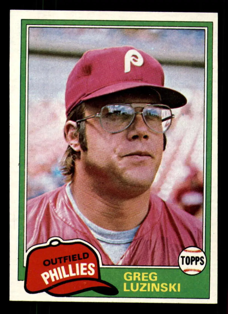 1981 Topps #270 Greg Luzinski EX Excellent Philadelphia Phillies Baseball Card - Baseball Card Single