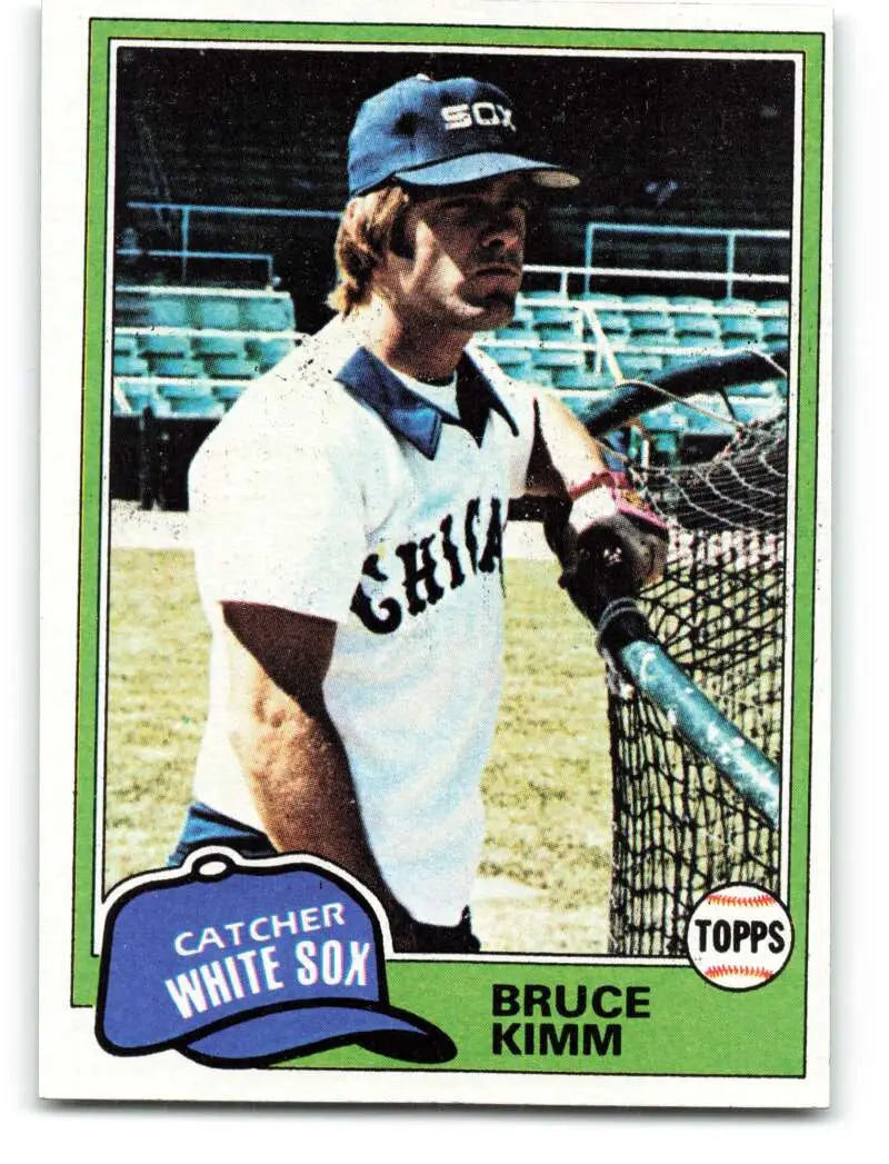 1981 Topps #272 Bruce Kimm EX Excellent Chicago White Sox Baseball Card - Baseball Card Single