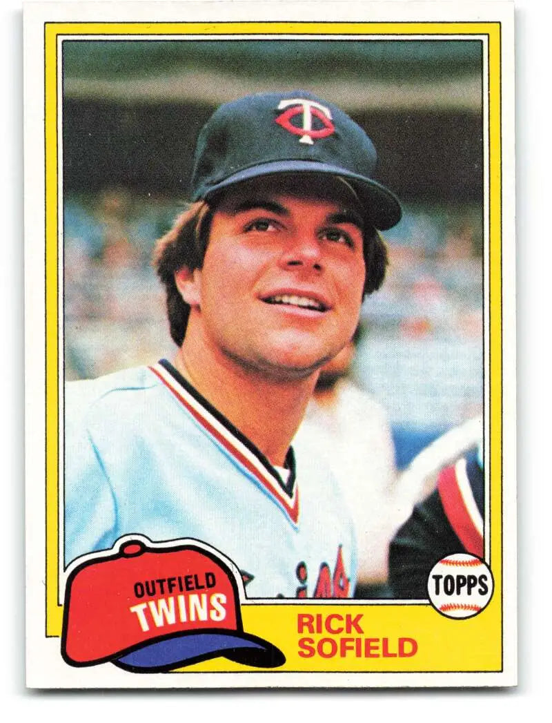1981 Topps #278 Rick Sofield EX Excellent Minnesota Twins Baseball Card - Baseball Card Single