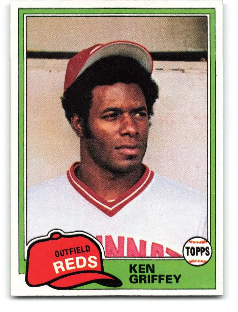 1981 Topps #280 Ken Griffey Sr. EX Excellent Cincinnati Reds Baseball Card - Baseball Card Single