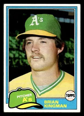 1981 Topps #284 Brian Kingman - Baseball Card Single