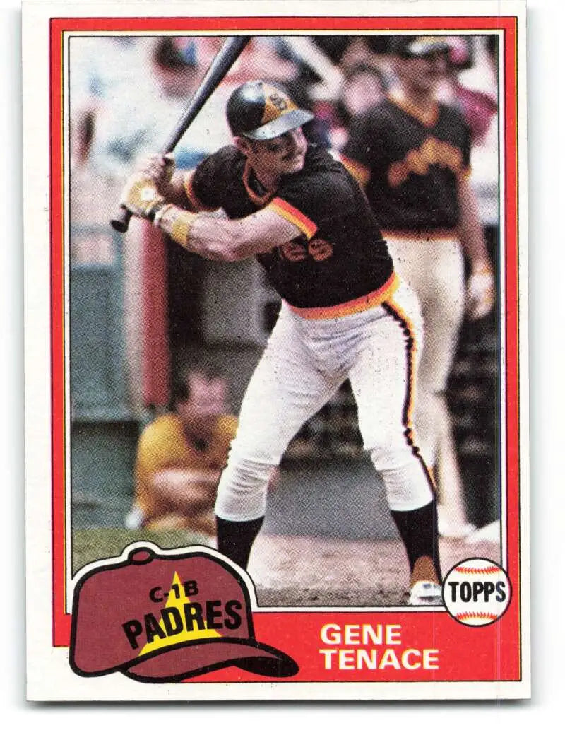 1981 Topps #29 Gene Tenace EX Excellent San Diego Padres Baseball Card