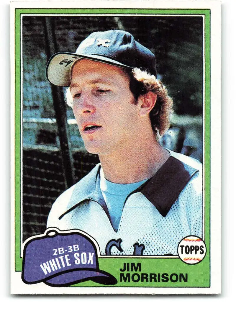 1981 Topps #323 Jim Morrison EX Excellent Chicago White Sox Baseball Card - Baseball Card Single