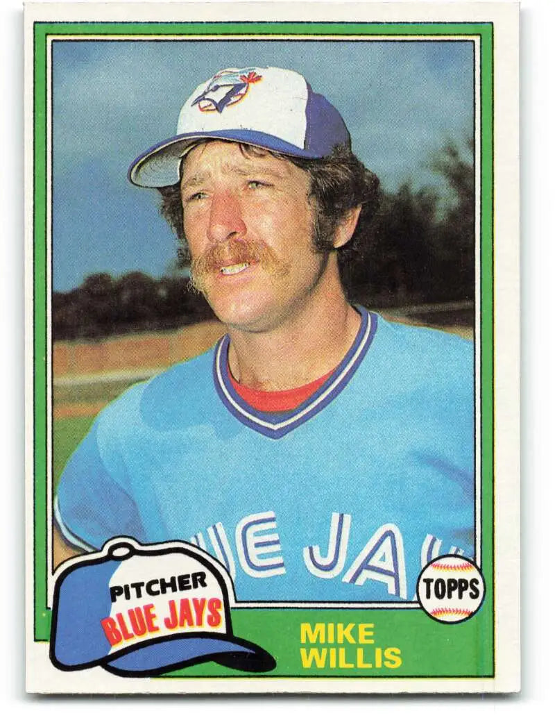 1981 Topps #324 Mike Willis EX Excellent Toronto Blue Jays Baseball Card - Baseball Card Single