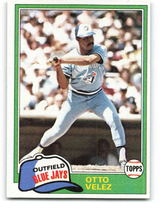 1981 Topps #351 Otto Velez EX Excellent Toronto Blue Jays Baseball Card - Baseball Card Single