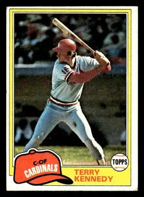 1981 Topps #353 Terry Kennedy - Baseball Card Single