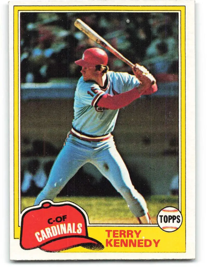 1981 Topps #353 Terry Kennedy EX Excellent St. Louis Cardinals Baseball Card - Baseball Card Single