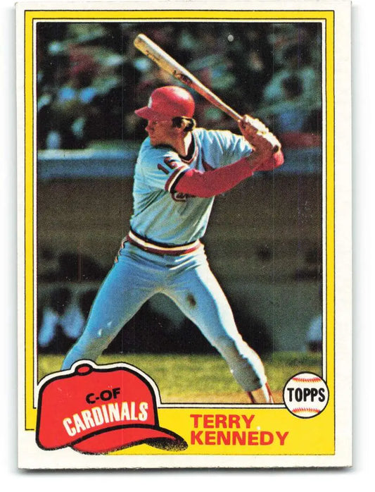1981 Topps #353 Terry Kennedy EX Excellent St. Louis Cardinals Baseball Card - Baseball Card Single