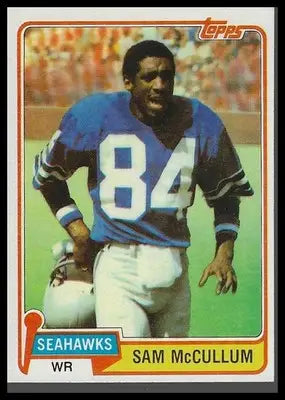 1981 Topps #419 Sam McCullum