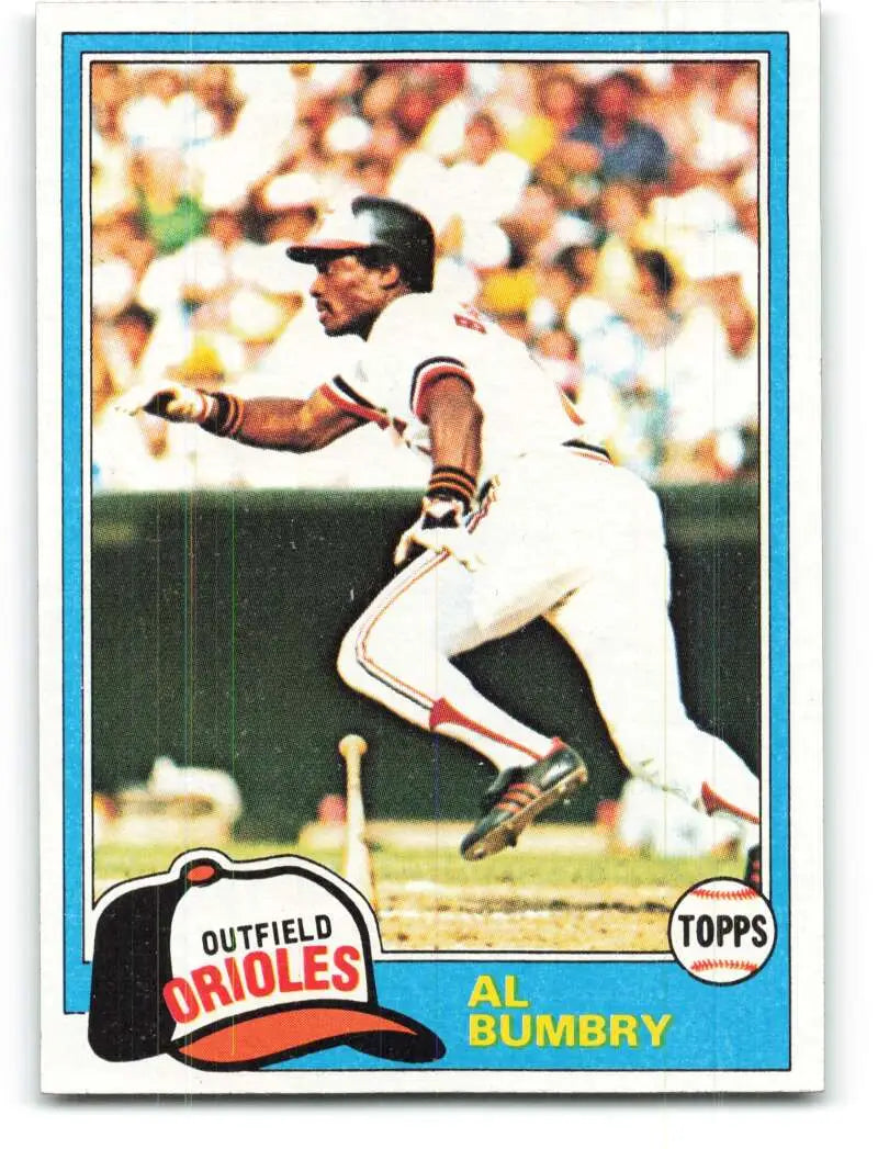 1981 Topps #425 Al Bumbry EX Excellent Baltimore Orioles Baseball Card - Baseball Card Single
