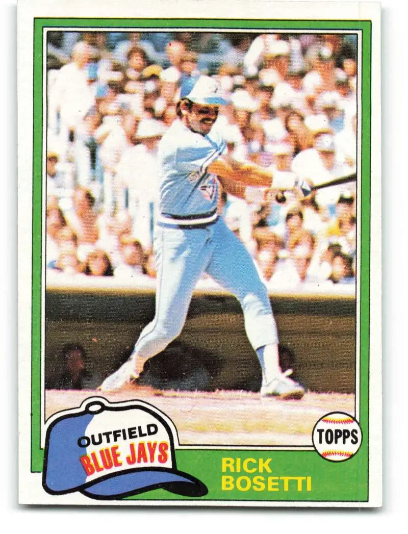 1981 Topps #46 Rick Bosetti EX Excellent Toronto Blue Jays Baseball Card - Baseball Card Single