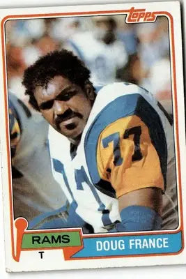 1981 Topps #466 Doug France - Football Card Single