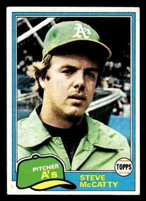 1981 Topps #503 Steve McCatty - Baseball Card Single