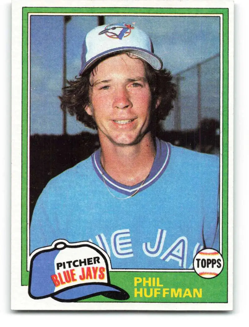 1981 Topps #506 Phil Huffman EX Excellent Toronto Blue Jays Baseball Card - Baseball Card Single