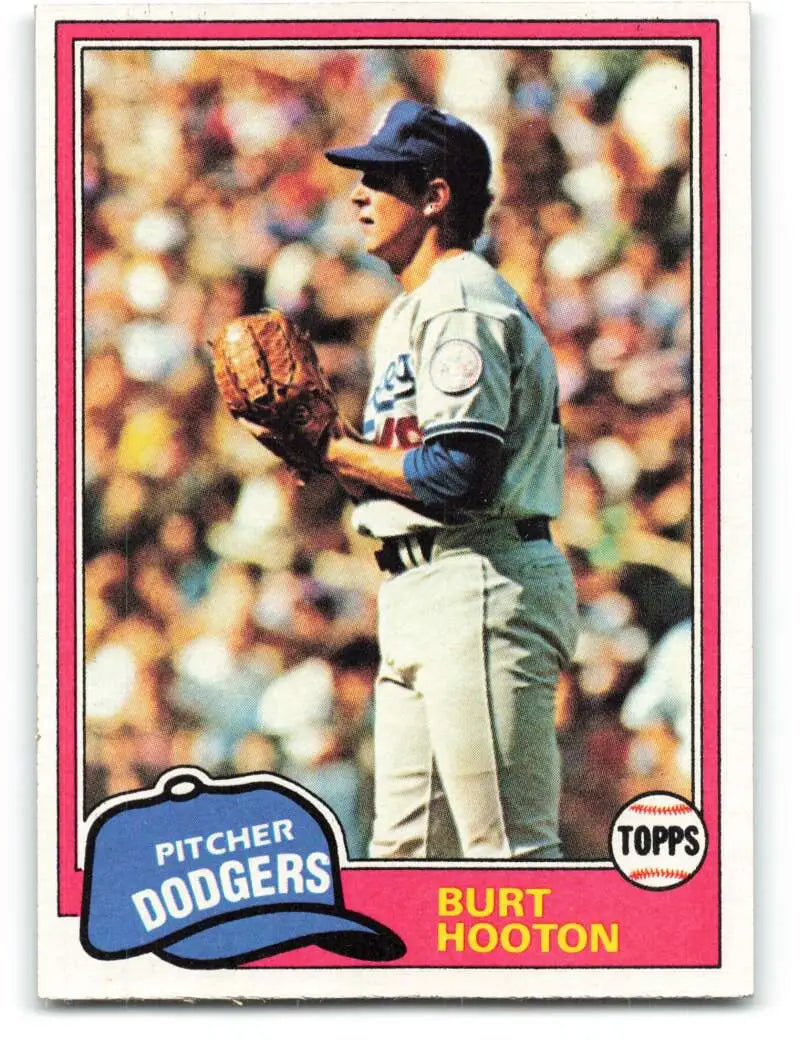 1981 Topps #565 Burt Hooton EX Excellent Los Angeles Dodgers Baseball Card - Baseball Card Single