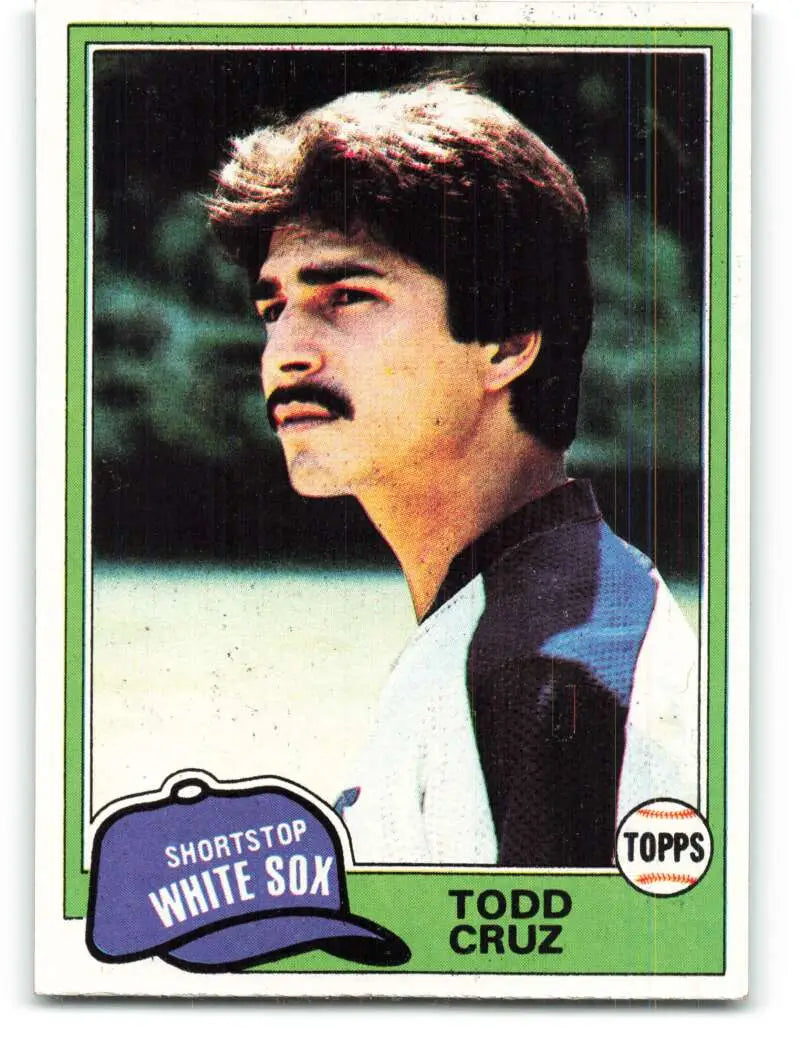 1981 Topps #571 Todd Cruz EX Excellent Chicago White Sox Baseball Card - Baseball Card Single