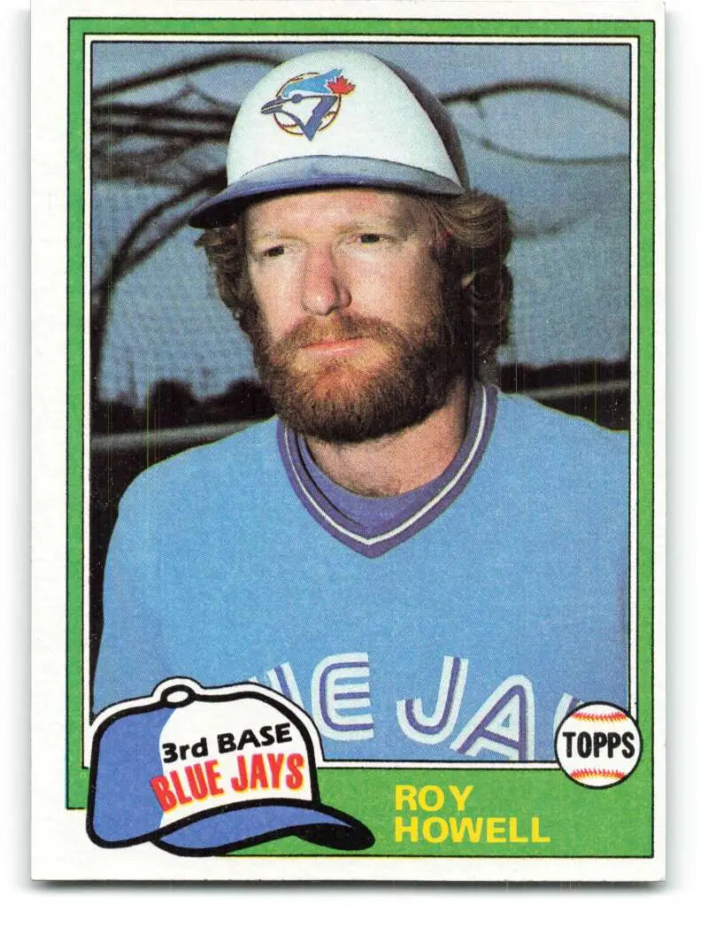 1981 Topps #581 Roy Howell EX Excellent Toronto Blue Jays Baseball Card - Baseball Card Single