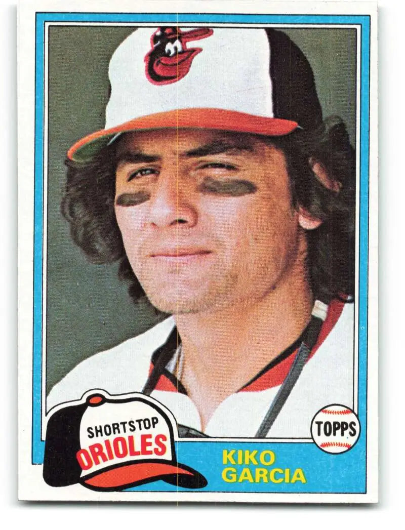 1981 Topps #688 Kiko Garcia EX Excellent Baltimore Orioles Baseball Card - Baseball Card Single