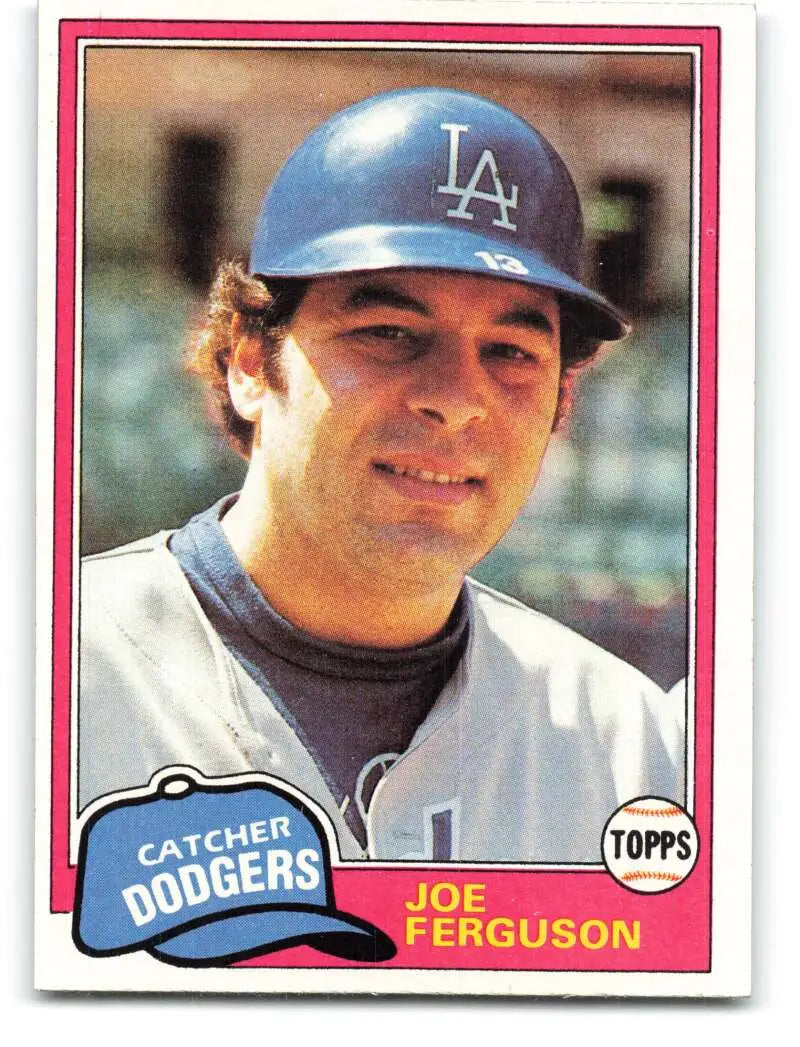 1981 Topps #711 Joe Ferguson EX Excellent Los Angeles Dodgers Baseball Card - Baseball Card Single
