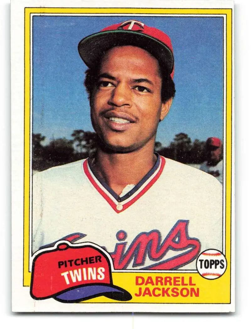 1981 Topps #89 Darrell Jackson EX Excellent Minnesota Twins Baseball Card - Baseball Card Single