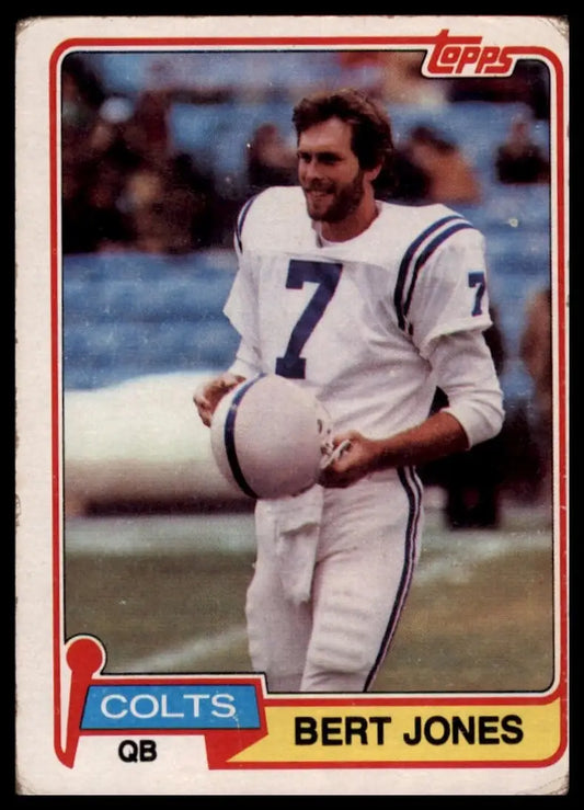 1981 Topps - Bert Jones #525 - Football Card Single
