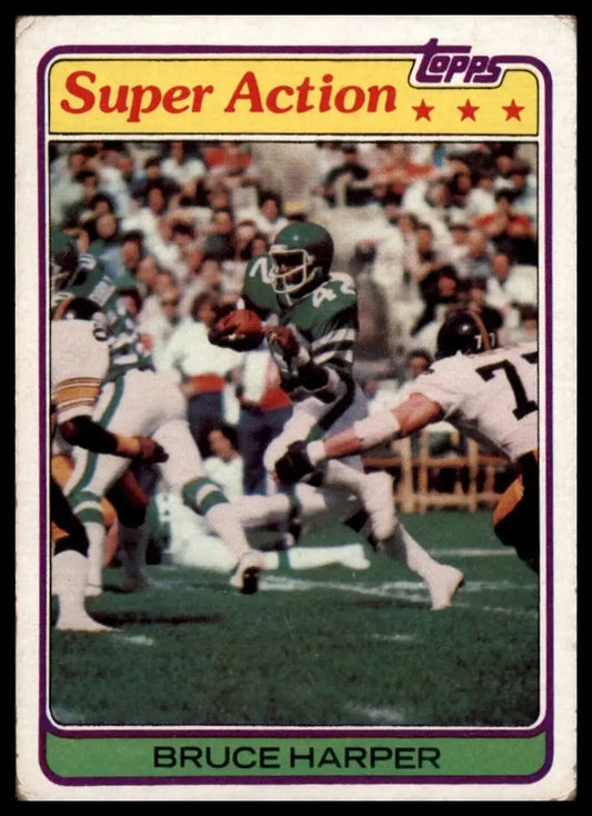 1981 Topps - Bruce Harper #424 - Football Card Single