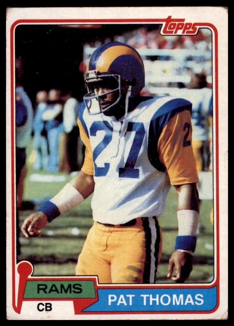 1981 Topps - Pat Thomas #423